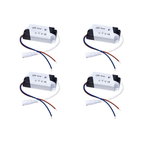 Kit C/4 - Driver Reator Fonte para Led Com Conector 36W A...
