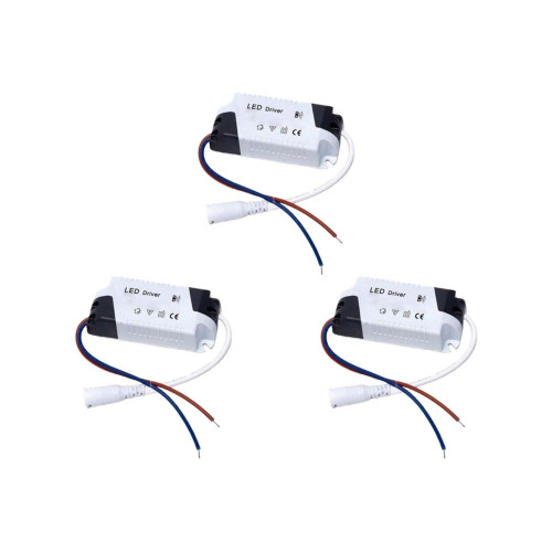 Kit C/3 - Driver Reator Fonte para Led Com Conector 48W A...