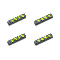 Kit C/4 - Tomada Barra Fiolux   Quadrupla 20A 2 Polos+Ter...
