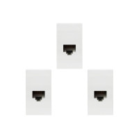Kit C/3 - Modulo Soprano Ilus (Rj45) 5Tg99002
