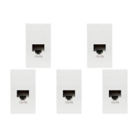 Kit C/5 - Modulo Soprano Ilus (Rj45 Cat6) 5Tg99100
