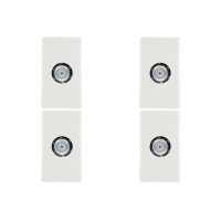 Kit C/4 - Modulo Soprano Ilus (Tomada Coaxial) 5Tg99334