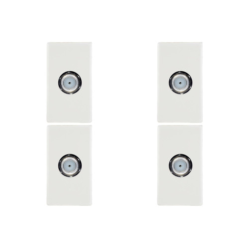 Kit C/4 - Modulo Soprano Ilus (Tomada Coaxial) 5Tg99334