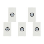 Kit C/5 - Modulo Soprano Ilus (Tomada Coaxial) 5Tg99334