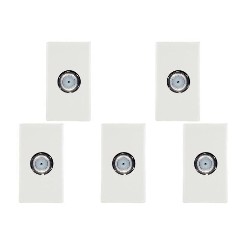 Kit C/5 - Modulo Soprano Ilus (Tomada Coaxial) 5Tg99334