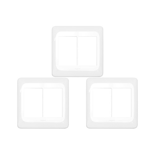 Kit C/3 - Pial Placa  Pop 4X4 6 Mod. Lgp46P