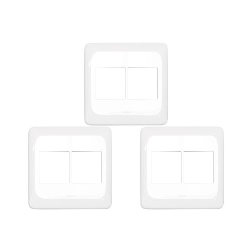 Kit C/3 - Pial Placa  Pop 4X4 4 Mod. Lgp44P
