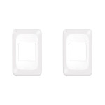 Kit C/2 - Pial Placa  Pop 4X2 2 Mod. Lgp22