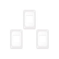 Kit C/3 - Pial Placa  Pop 4X2 2 Mod. Lgp22