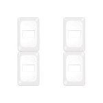 Kit C/4 - Pial Placa  Pop 4X2 1 Mod. Lgp21