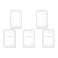 Kit C/5 - Pial Placa  Pop 4X2 1 Mod. Lgp21