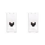 Kit C/2 - Pial Modulo  Pop Fone Rj11 Lg090