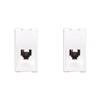 Kit C/2 - Pial Modulo  Pop Fone Rj11 Lg090