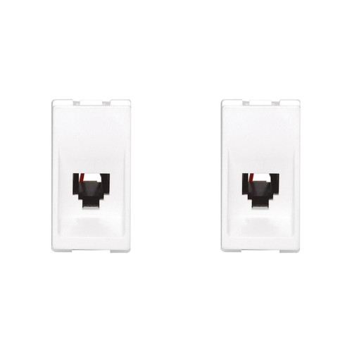 Kit C/2 - Pial Modulo  Pop Fone Rj11 Lg090