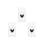Kit C/3 - Pial Modulo  Pop Fone Rj11 Lg090