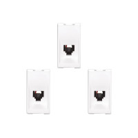 Kit C/3 - Pial Modulo  Pop Fone Rj11 Lg090