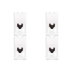 Kit C/4 - Pial Modulo  Pop Fone Rj11 Lg090