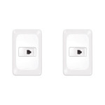 Kit C/2 - Pial Conjunto  Pop 4X2 1 Fone Rj11 Lgx90