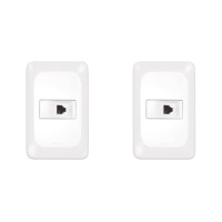 Kit C/2 - Pial Conjunto  Pop 4X2 1 Fone Rj11 Lgx90