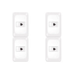 Kit C/4 - Pial Conjunto  Pop 4X2 1 Fone Rj11 Lgx90