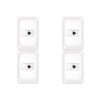 Kit C/4 - Pial Conjunto  Pop 4X2 1 Fone Rj11 Lgx90
