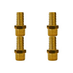 Kit C/4 - Garden Adaptador Espigao Fixo Macho  3/4X3/4