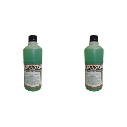 Kit C/2 - Ferrox Removedor Ferrugem  1000 Ml