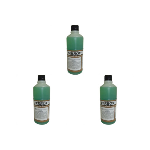 Kit C/3 - Ferrox Removedor Ferrugem  1000 Ml