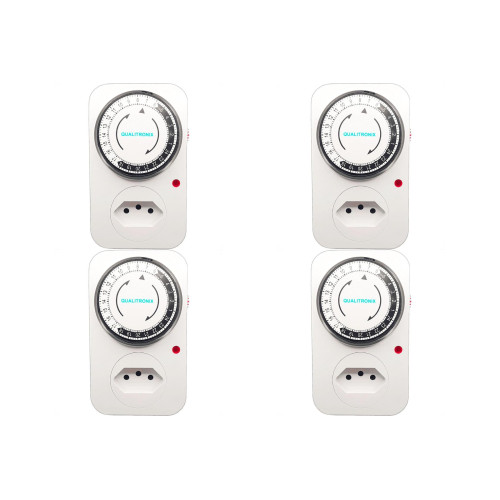 Kit C/4 - Qualitronix Timer Analogico Qta01