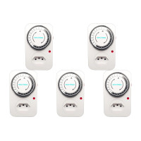 Kit C/5 - Qualitronix Timer Analogico  Qta01