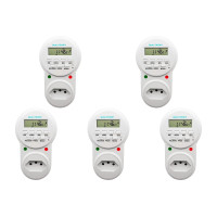 Kit C/5 - Qualitronix Timer Digital  Qtd1
