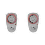 Kit C/2 - Exatron Timer Analogico Bivolt Autom.