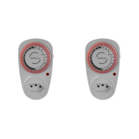Kit C/2 - Exatron Timer Analogico Bivolt Autom.