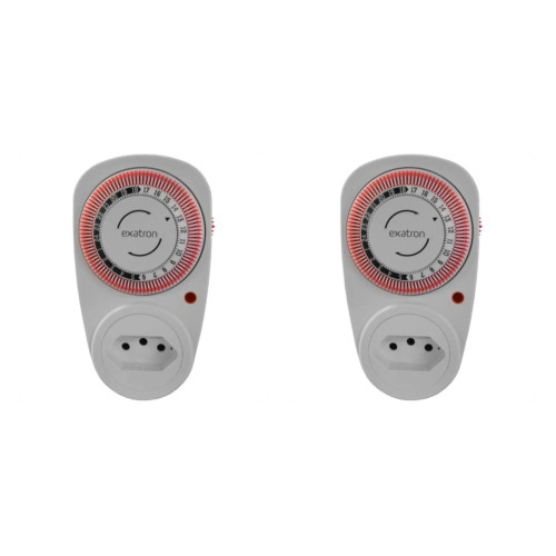 Kit C/2 - Exatron Timer Analogico Bivolt Autom.