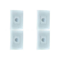 Kit C/4 - Qualitronix Sensor Parede Emb. Qi2M Kit C/4 - Qualitronix Sensor Parede Emb. Qi2M