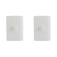 Kit C/2 - Qualitronix Dimmer Rot. 4X2 Emb-Qd32