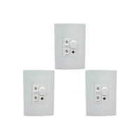 Kit C/3 - Qualitronix Controle Vent/Lamp 2 Lampada-Qv372