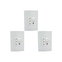 Kit C/3 - Qualitronix Controle Vent/Lamp 3 Lampada-Qv373