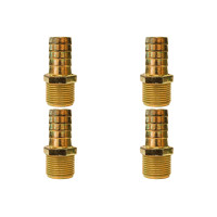 Kit C/4 - Espigao Fixo Garden Metal Zamac 3/4''X3/4'' 101...