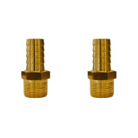 Kit C/2 - Espigao Fixo Latao Garden   3/4X3/4'' 11116E