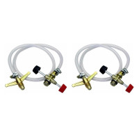 Kit C/2 - Transferidor De Gas Max Chamas Com Registro