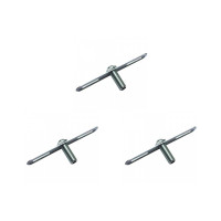 Kit C/3 - Suporte Travessa Marcai Para Lustre Com Nipel - Cl