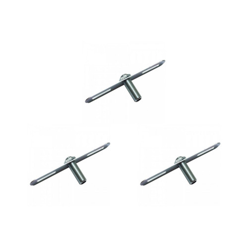 Kit C/3 - Suporte Travessa Marcai Para Lustre Com Nipel - Cl