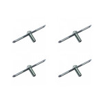 Kit C/4 - Suporte Travessa Marcai Para Lustre Com Nipel - Cl