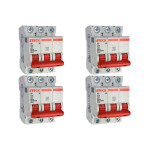 Kit C/4 - Disjuntor Steck ''Din'' Tripolar 40A. C