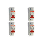 Kit C/4 - Disjuntor Steck ''Din'' Unipolar 100A. C