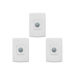 Kit C/3 - Sensor De Presenca + Fotocelula Qualitronix Emb...