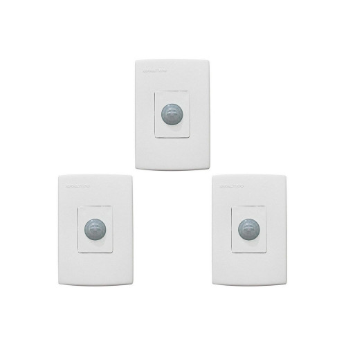 Kit C/3 - Sensor De Presenca + Fotocelula Qualitronix Emb...