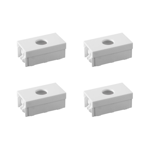 Kit C/4 - Modulo Ilumi Vivaz Saida De Fio Branco 7503