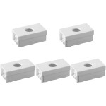 Kit C/5 - Modulo Ilumi Vivaz Saida De Fio Branco 7503